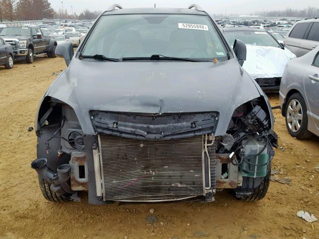 3GSCL33PX8S605280 - 2008 SATURN VUE XE GRAY photo 9