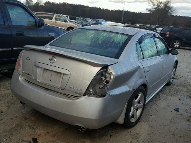 1N4BL11D46C202442 - 2006 NISSAN ALTIMA SE SILVER photo 4