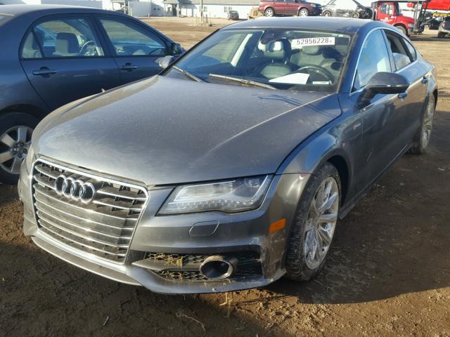 WAU2GAFC2CN068980 - 2012 AUDI A7 PRESTIG GRAY photo 2