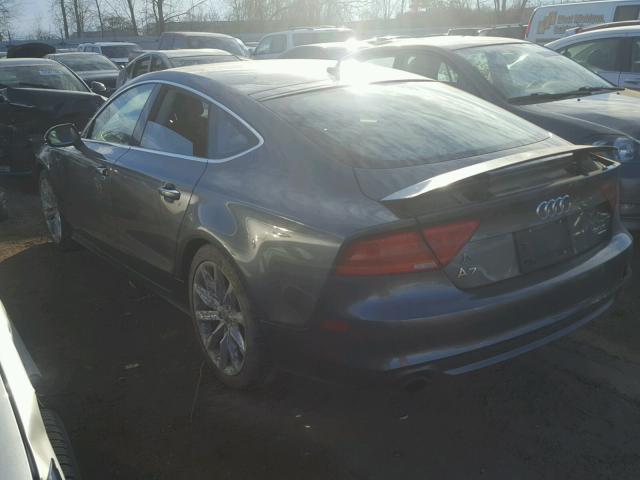 WAU2GAFC2CN068980 - 2012 AUDI A7 PRESTIG GRAY photo 3