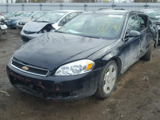 2G1WD58C279307642 - 2007 CHEVROLET IMPALA SUP შავი ფოტო 2