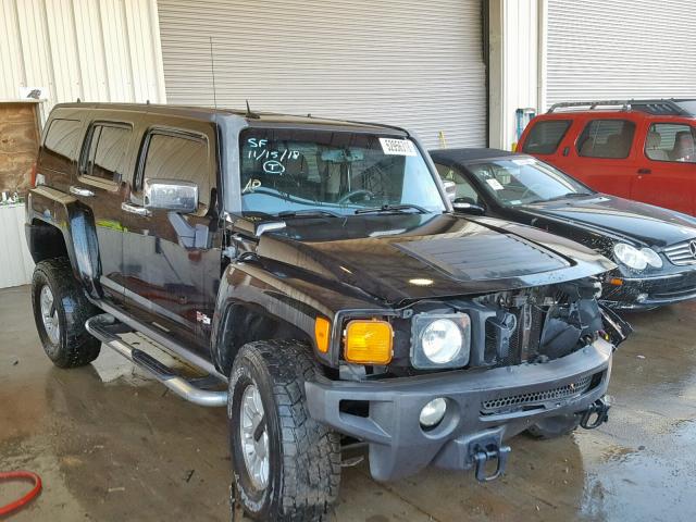 5GTDN136468203758 - 2006 HUMMER H3 BLACK photo 1