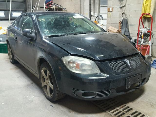 1G2AN18B977402624 - 2007 PONTIAC G5 GT BLACK photo 1