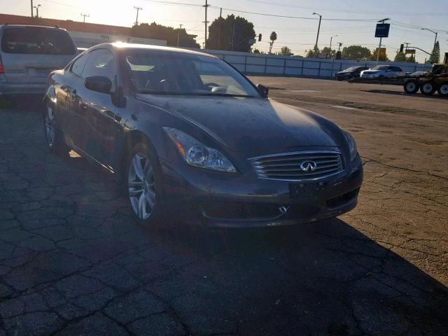 JNKCV64E99M601256 - 2009 INFINITI G37 BASE BLACK photo 1