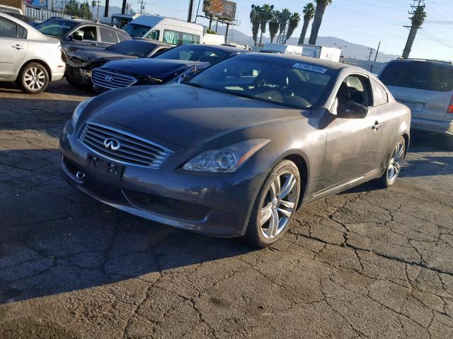 JNKCV64E99M601256 - 2009 INFINITI G37 BASE BLACK photo 2