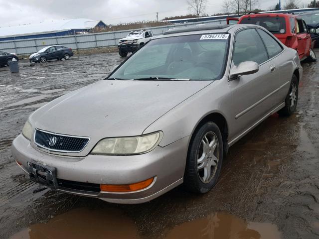 19UYA3259XL005685 - 1999 ACURA 2.3CL BEIGE photo 2