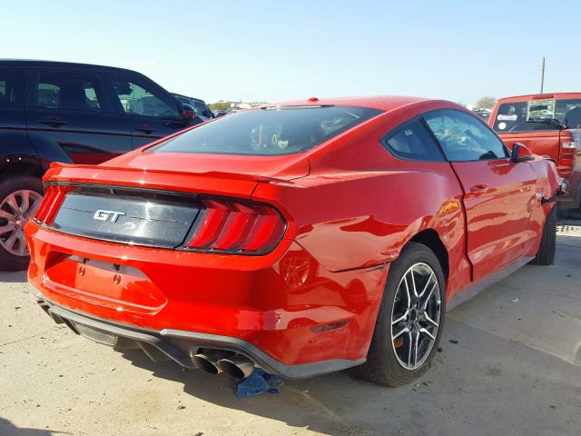 1FA6P8CF4K5151472 - 2019 FORD MUSTANG GT RED photo 4