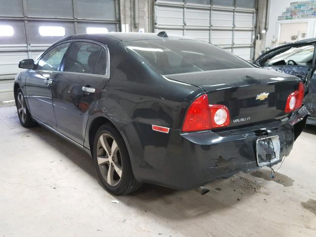 1G1ZC5E04CF269634 - 2012 CHEVROLET MALIBU 1LT შავი ფოტო 3