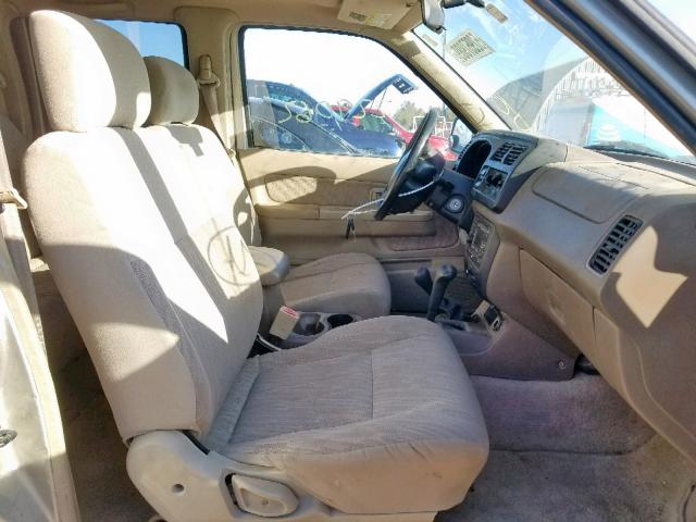 1N6ED27Y6YC337474 - 2000 NISSAN FRONTIER C TAN photo 5