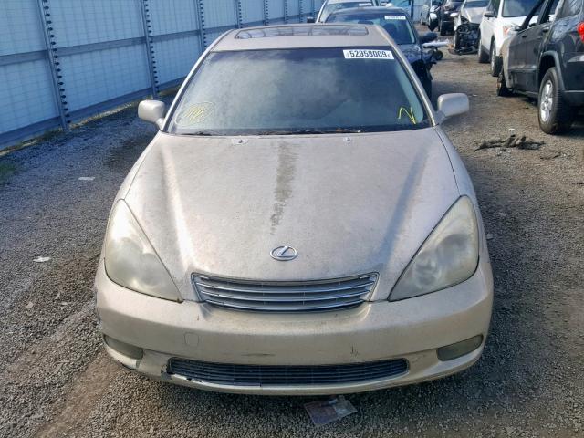 JTHBF30G620039795 - 2002 LEXUS ES 300 CREAM photo 9