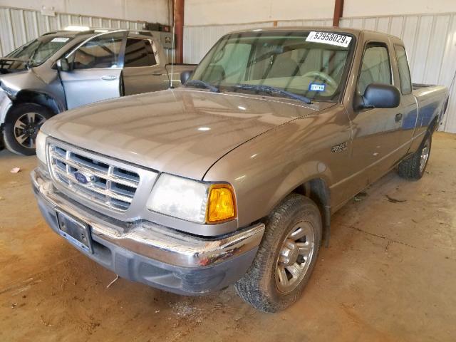 1FTYR14V73PA34579 - 2003 FORD RANGER SUP TAN photo 2