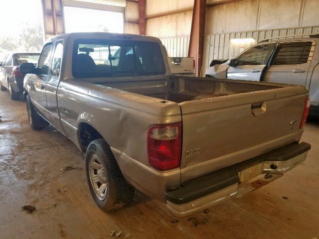 1FTYR14V73PA34579 - 2003 FORD RANGER SUP TAN photo 3