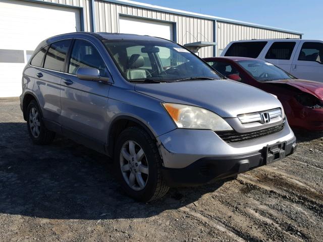 5J6RE48767L000041 - 2007 HONDA CR-V EXL BLUE photo 1