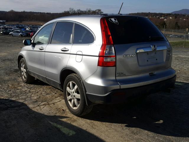 5J6RE48767L000041 - 2007 HONDA CR-V EXL BLUE photo 3