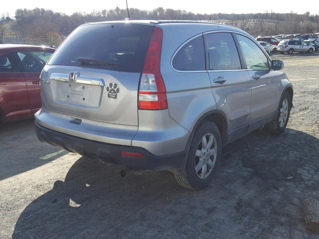 5J6RE48767L000041 - 2007 HONDA CR-V EXL BLUE photo 4