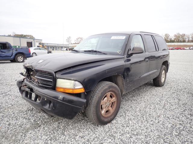 1B4HR38N92F208630 - 2002 DODGE DURANGO SP BLACK photo 2