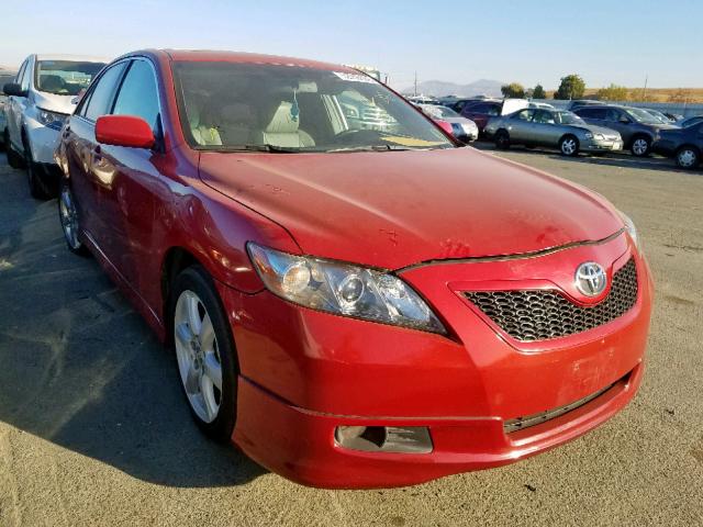 4T1BK46K98U060331 - 2008 TOYOTA CAMRY LE RED photo 1