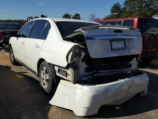 1G1ZT54865F168864 - 2005 CHEVROLET MALIBU LS 白色 照片 3