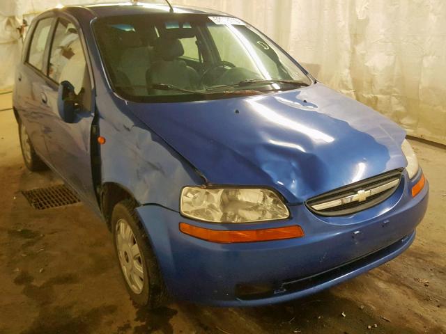 KL1TJ62694B161642 - 2004 CHEVROLET AVEO LS BLUE photo 1