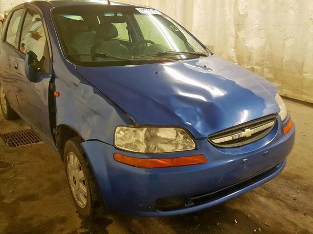 KL1TJ62694B161642 - 2004 CHEVROLET AVEO LS BLUE photo 9