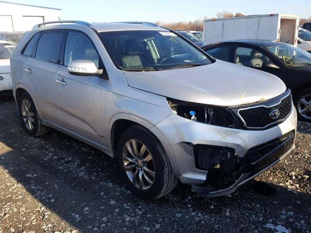 5XYKWDA23CG283152 - 2012 KIA SORENTO SX SILVER photo 1