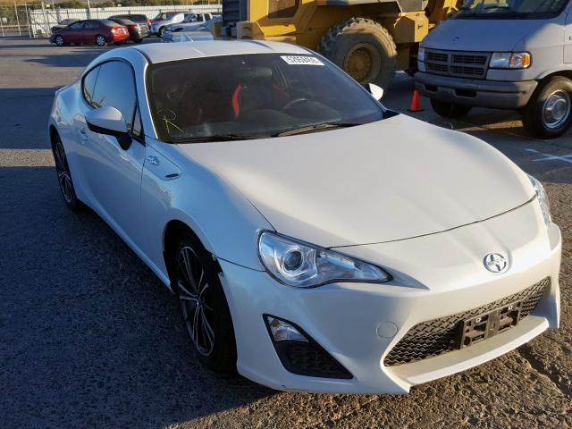 JF1ZNAA11F9709374 - 2015 TOYOTA SCION FR-S WHITE photo 1