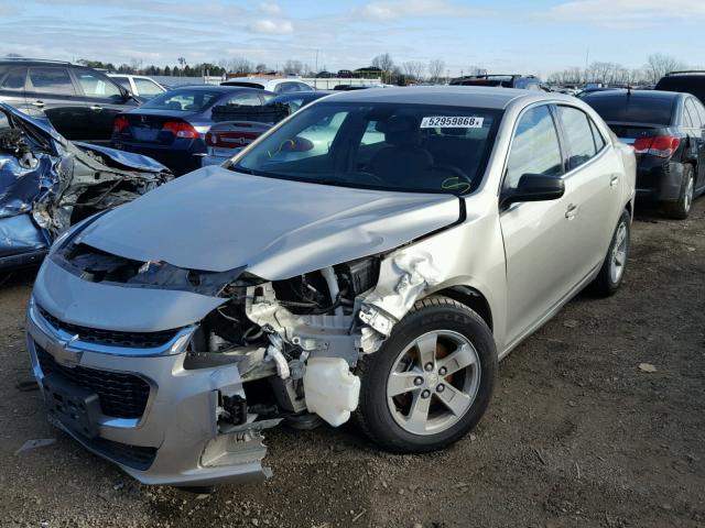 1G11A5SL2FF266785 - 2015 CHEVROLET MALIBU LS 米色 照片 2