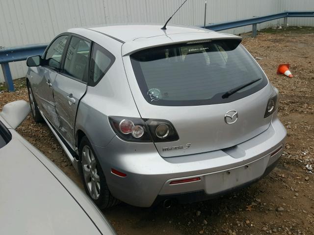 JM1BK143571684433 - 2007 MAZDA 3 HATCHBAC SILVER photo 3