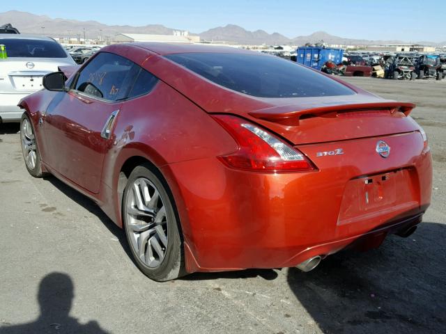 JN1AZ4EHXDM382863 - 2013 NISSAN 370Z BASE RED photo 3