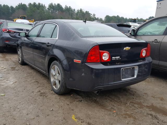 1G1ZD5E13BF312347 - 2011 CHEVROLET MALIBU 2LT BLUE photo 3