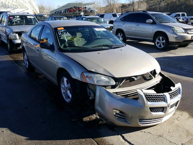 1B3EL46X56N206601 - 2006 DODGE STRATUS SX BEIGE photo 1