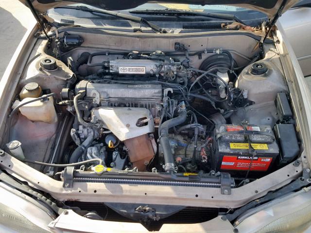 JT2SK11E3S0309816 - 1995 TOYOTA CAMRY DX GOLD photo 7