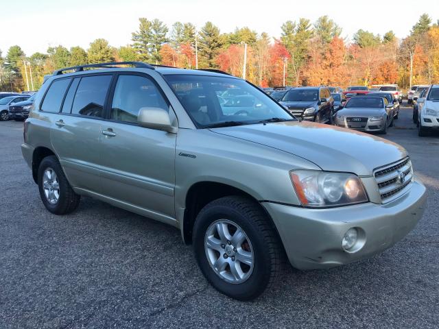 JTEHF21A510040544 - 2001 TOYOTA HIGHLANDER BEIGE photo 1