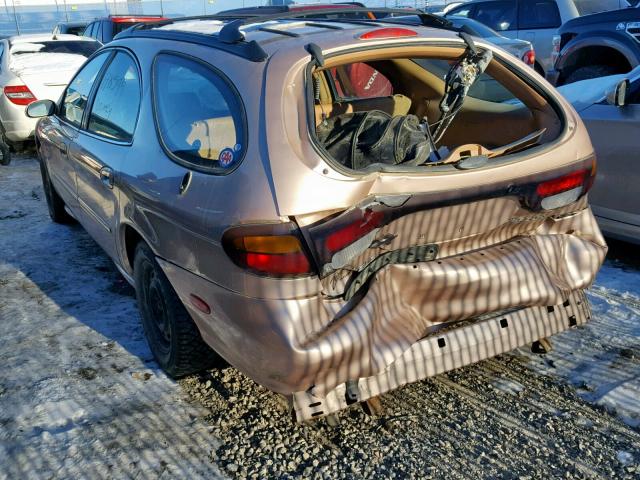 1MELM58SXTG652915 - 1996 MERCURY SABLE LS BEIGE photo 3