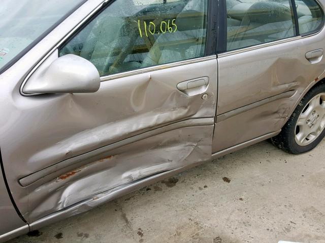 1N4DL01A1YC241131 - 2000 NISSAN ALTIMA XE BEIGE photo 9