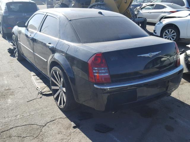 2C3KA63H76H138699 - 2006 CHRYSLER 300C BLACK photo 3