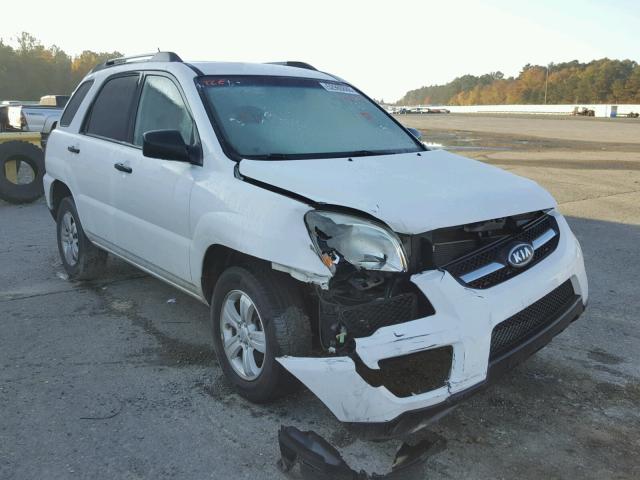 KNDJF724897579206 - 2009 KIA SPORTAGE L WHITE photo 1