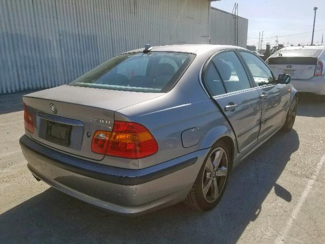 WBAEV534X5KM39721 - 2005 BMW 330 I GRAY photo 4