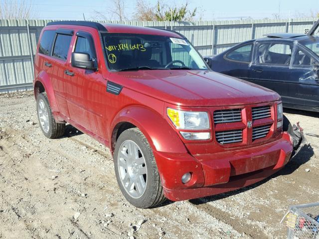 1D8GU58698W124643 - 2008 DODGE NITRO R/T RED photo 1