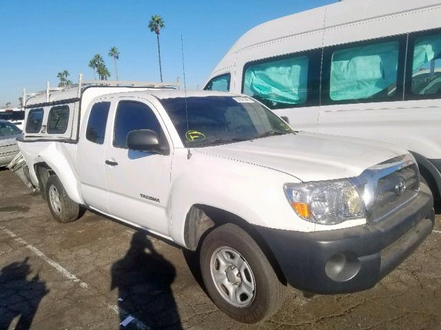 5TETX22N76Z149852 - 2006 TOYOTA TACOMA ACC Ақ фото 1