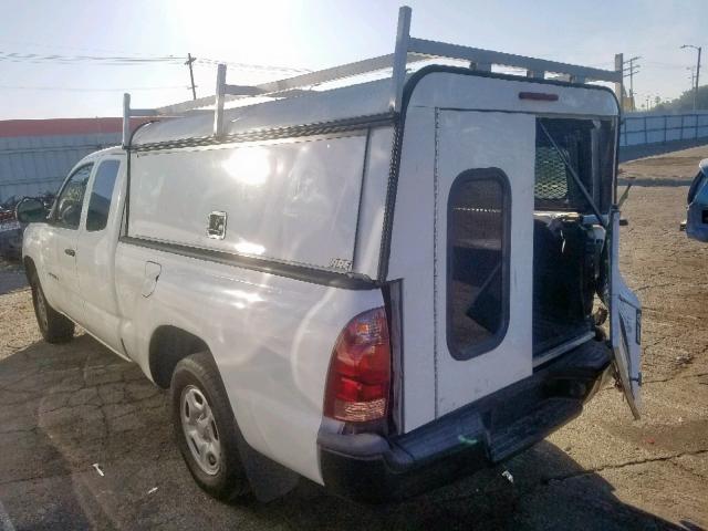 5TETX22N76Z149852 - 2006 TOYOTA TACOMA ACC Ақ фото 3