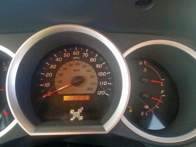 5TETX22N76Z149852 - 2006 TOYOTA TACOMA ACC Ақ фото 8