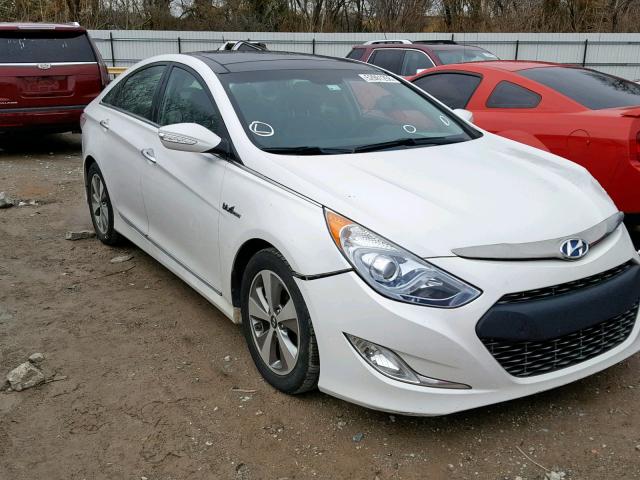 KMHEC4A41CA033475 - 2012 HYUNDAI SONATA HYB WHITE photo 1