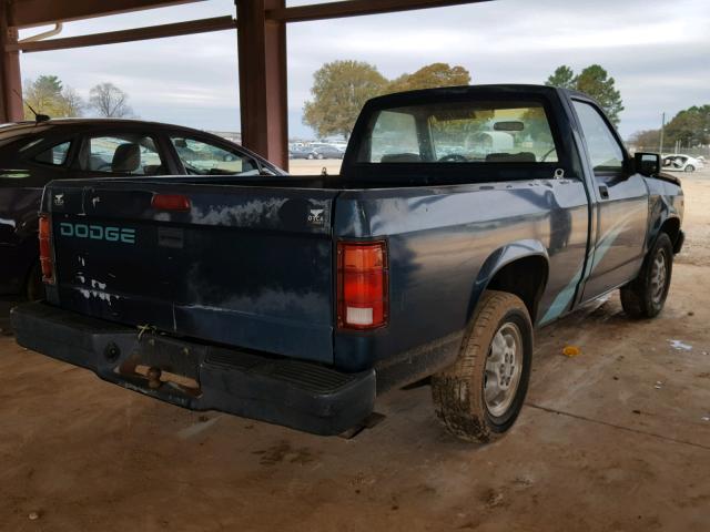 1B7FL26X9SW945269 - 1995 DODGE DAKOTA GREEN photo 4