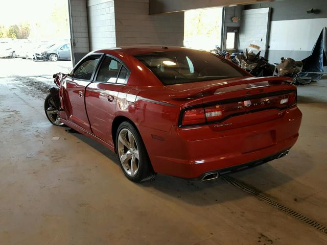 2B3CL5CT7BH508408 - 2011 DODGE CHARGER R/ RED photo 3