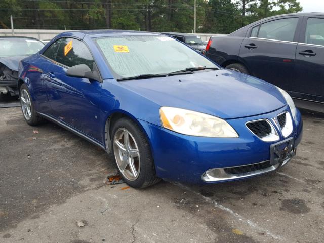 1G2ZH361474253413 - 2007 PONTIAC G6 GT BLUE photo 1