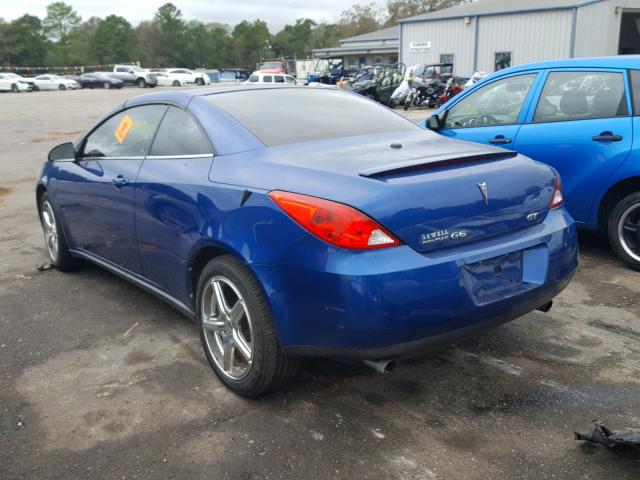 1G2ZH361474253413 - 2007 PONTIAC G6 GT BLUE photo 3