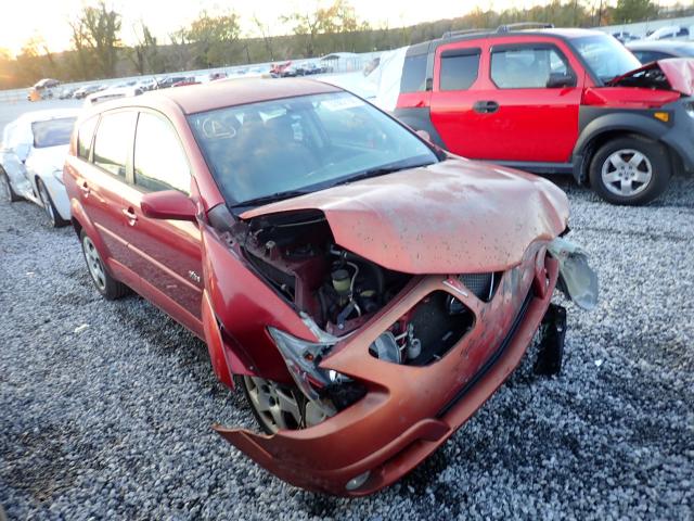 5Y2SL63805Z404634 - 2005 PONTIAC VIBE RED photo 1