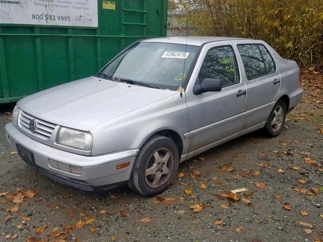 3VWRA81H6XM252332 - 1999 VOLKSWAGEN JETTA GL SILVER photo 2