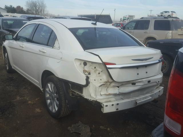 1C3BC1FB6BN514377 - 2011 CHRYSLER 200 TOURIN WHITE photo 3